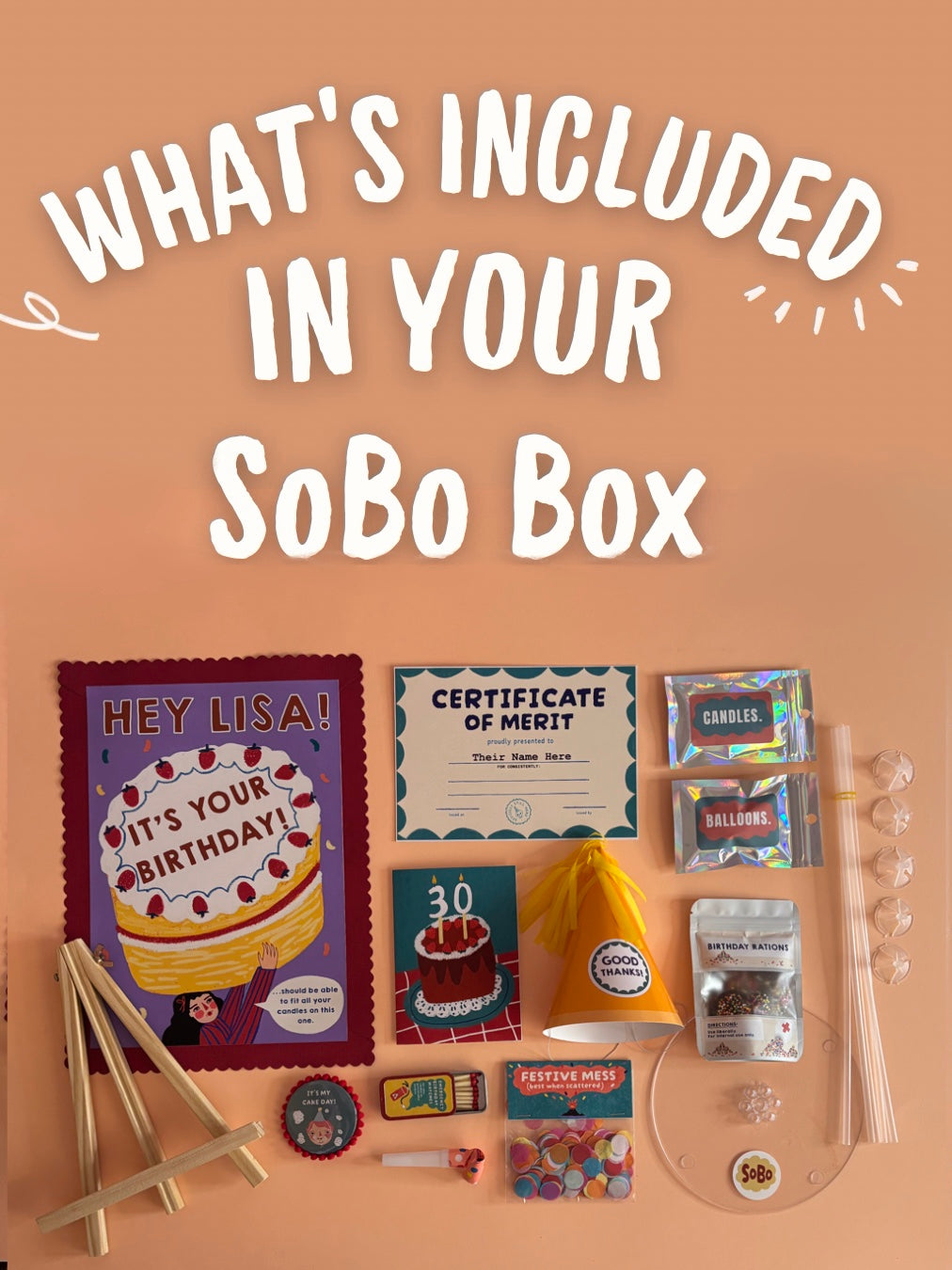 One Heck of a Cake Birthday Box
