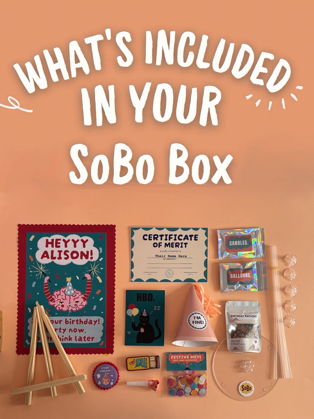 Let's Not Overthink It Birthday Box