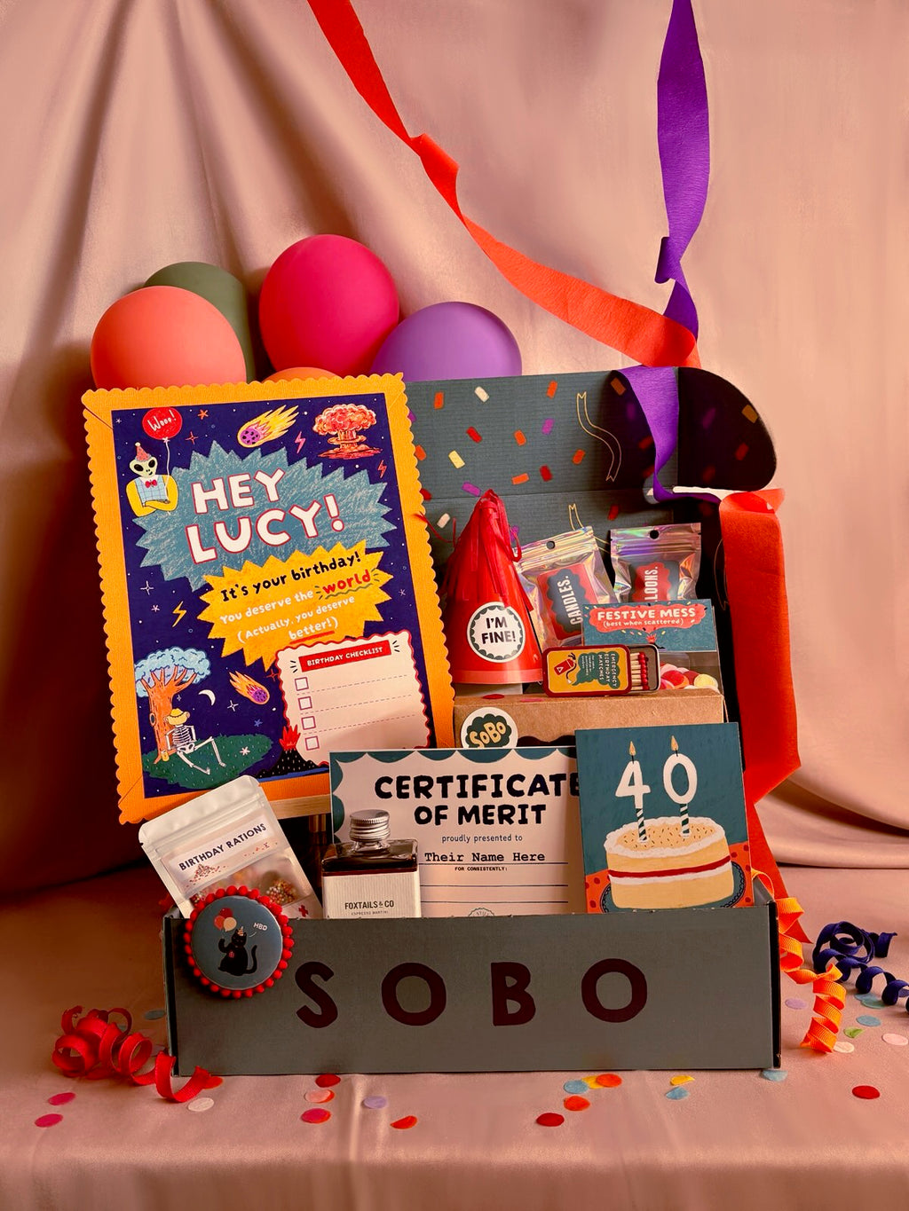 Worlds on Fire Birthday Box